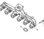 R535059 Kolektor wydechowy