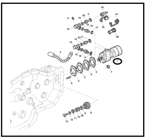 AZ39236 SILNIK HYDRAULICZNY