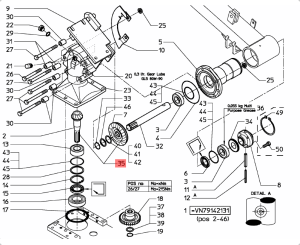 VNB4202878 KOŁO TALERZOWE Z WAŁKIEM