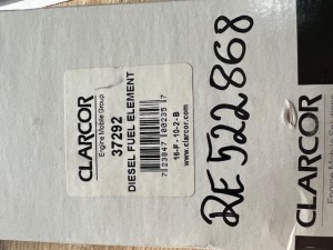 RE522868 FILTR PALIWA