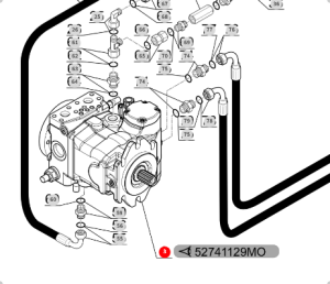 52741129 POMPA HYDRAULICZNA